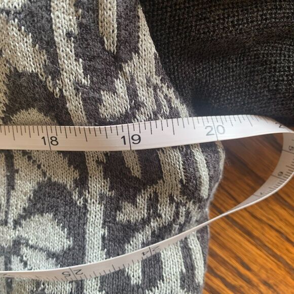 C'ARLA du Nord Leather Sweater Jacket European Sz 46 Scandinavian Design NWOT - Picture 7 of 7